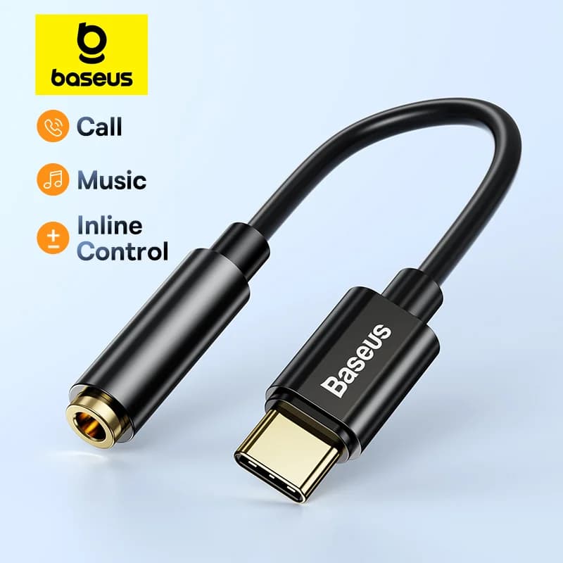 Адаптер USB-C на 3.5 мм для наушников