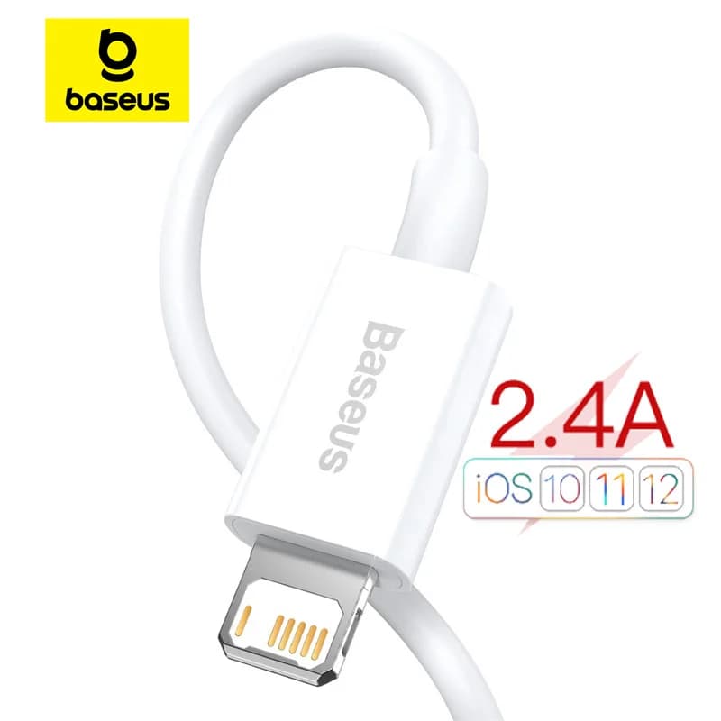 Кабель для быстрой зарядки и передачи данных USB-A на Lightning